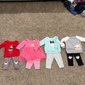 Baby Girl 12 Month Winter Outfits (4 total)
